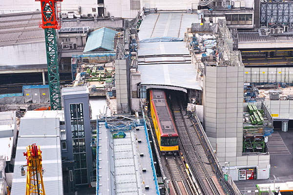 JR渋谷駅 改良工事